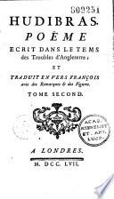 Hudibras, a Poem Written in the Time of the Civil Wars. Adorned with Cuts
