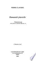 Humanité plurielle
