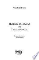 Humeurs et humour de Tristan Bernard