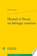 Husserl et Freud, un héritage commun