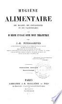 Hygiène alimentaire des malades, des convalescents et des valétudinaires