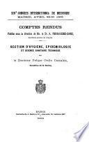 Hygiène, épidémiologie et science sanitaire technique, par F. Ovilo Canales. Médecine légale et toxicologie, par J. Fuentes y Fernández