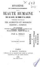 Hygiène et perfectionnement de la beauté humaine dans ses lignes, ses formes et sa couleur