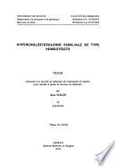 Hypercholestérolémie familiale de type homozygote