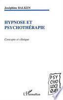 HYPNOSE ET PSYCHOTHERAPIE