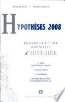 Hypothèses 2008