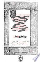 Hystoire agregatiue des annales et cronicques daniou, contenant le commencement et origine, auecques partie des cheualeureux et marciaulx gestes Des ... princes, consulz, contes et ducz Daniou. Et parellement plusieurs faictz ... aduenuz tant en France, Italie, Espaigne, Angleterre, Hierusalem et autres royaulmes ... Depuis le temps du deluge iusques a present ... Receuillies par ... Jehan de Bourdigne ... et Depuis reueues et additionees par le Viateur. ..