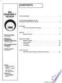 IBA Quarterly Review
