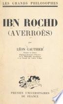 Ibn Rochd (Averroès)