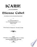 Icarie et son fondateur, Étienne Cabet