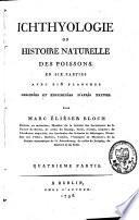 Ichthyologie ou Histoire naturelle des poissons en six parties
