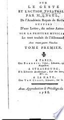 Idées sur le geste et l'action théatrale