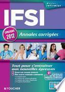 IFSI Annales corrigées Concours 2012