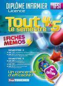 IFSI - Tout le semestre 4 et 5 en fiches mémos - Diplôme infirmier