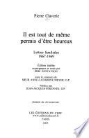 Il est tout de même permis d'être heureux