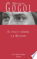 Il faut aimer la Russie