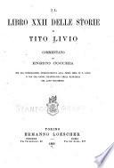 Il libro i, ii, xxi, xxii delle storie di Tito Livio