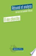 Il me cherche (Résumé et analyse du livre deIsabelle Filliozat)
