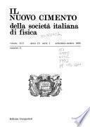Il Nuovo Cimento Della Società Italiana Di Fisica