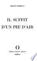 Il suffit d'un peu d'air