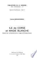 Ile de Corse et magie blanche