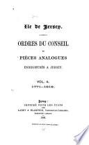 Ile de Jersey: 1771-1812. 1900. 2 p. l.., 648 p