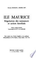 Ile Maurice, régulation des naissances et action familiale