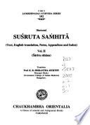 Illustrated Suśruta Saṃhitā