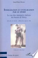 Immigration et intégration par le sport