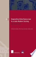 Imperative Inheritance Law in a Late-modern Society