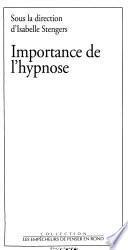 Importance de l'hypnose
