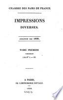Impressions diverses