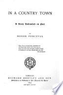 In a country town, by Honor Perceval