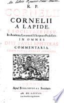 In omnes divi Pauli Epistolas Commentoria