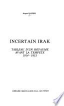 Incertain Irak