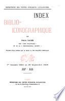 Index bibliographique ...