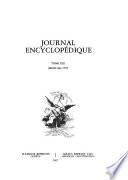 Index Du Journal Encyclopédique, 1756-1793