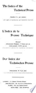 Index of the technical press