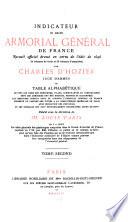 Indicateur du grand Armorial Général de France