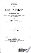 INDIENS DE L'AMERIQUE DU NORD