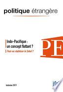 Indo-Pacifique : un concept flottant ?