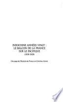 Indochine années vingt
