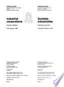 Industrial Corporations, Financial Statistics