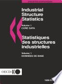 Industrial Structure Statistics 1999 Vol. 1: Core Data - Vol. 2: Energy Consumption
