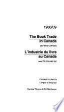 Industrie Du Livre Au Canada