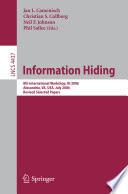 Information Hiding