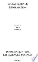 Information Sur Les Sciences Sociales