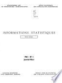 Informations statistiques