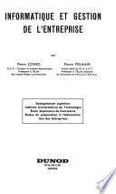 Informatique et gestion de l'entreprise