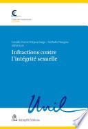 Infractions contre l'intégrité sexuelle